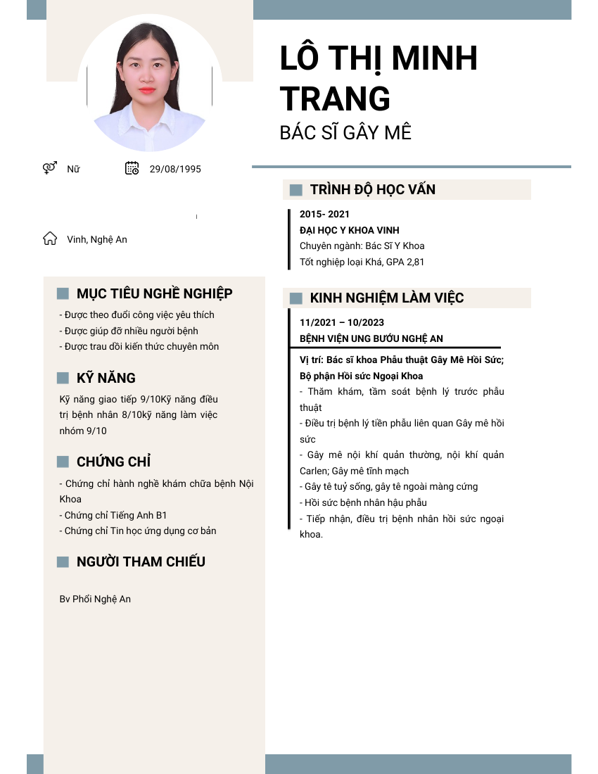 LÔ THỊ MINH TRANG 