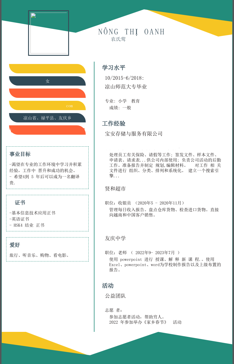 CV step 2